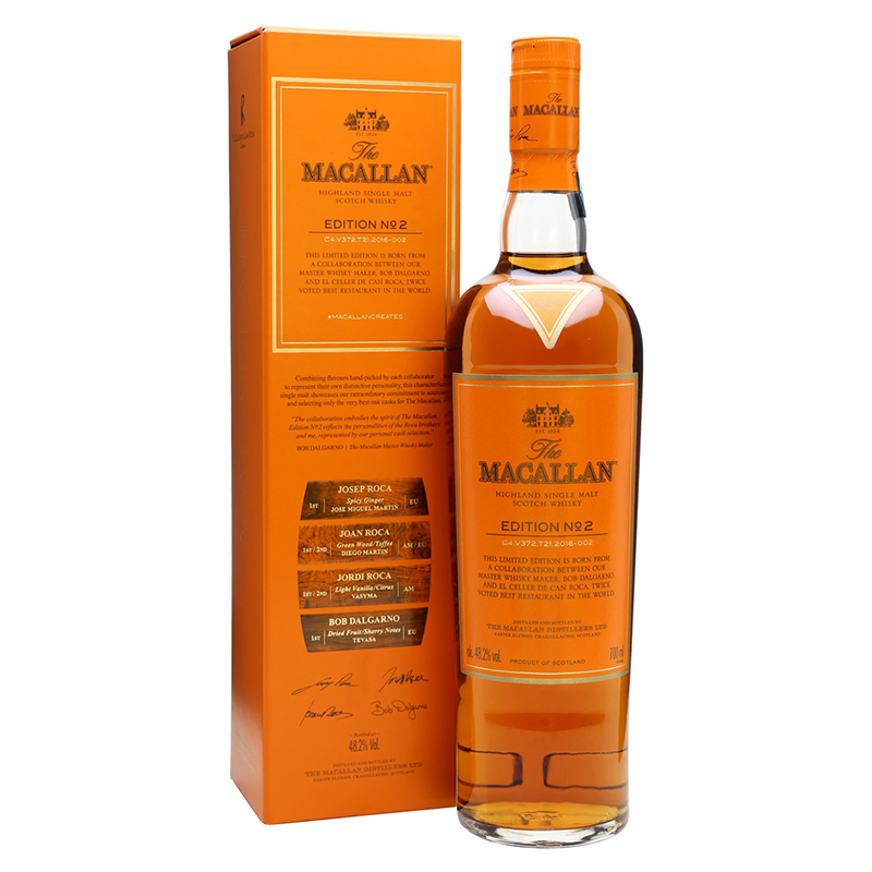 The Macallan Edition 2 Malt Wine Asia Pte Ltd