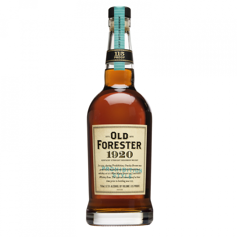 Bottle_Old Forester 1920 Prohibition Style