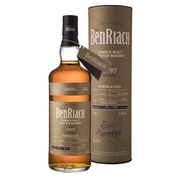 Bottle-BenRiach-20-Years-1997-Cask-4437-Batch-15-(Marsala-Hogshead)