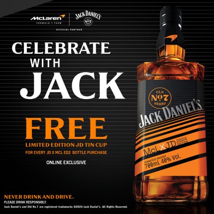 McLaren x Jack Daniel's 2024 Edition poster