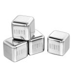 Nomad Outland Whisky's Metal Chilling Cubes - set of 4