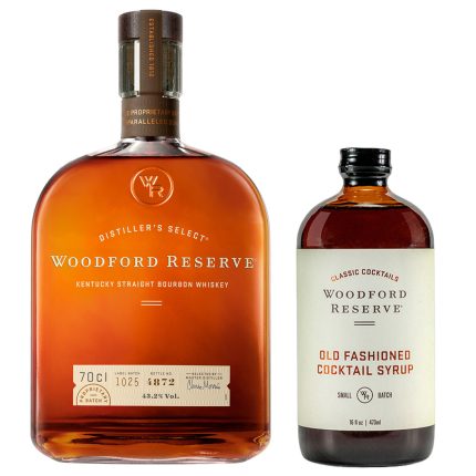 Woodford Reserve® Bourbon + FREE Woodford Reserve Old Fashioned Cocktail Syrup