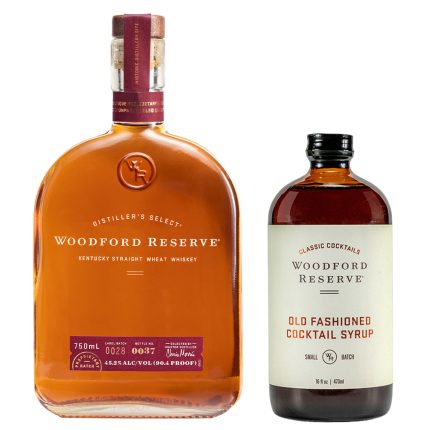 Woodford Reserve Kentucky Straight Wheat Whiskey + Woodford Reserve Old Fashioned Syrup